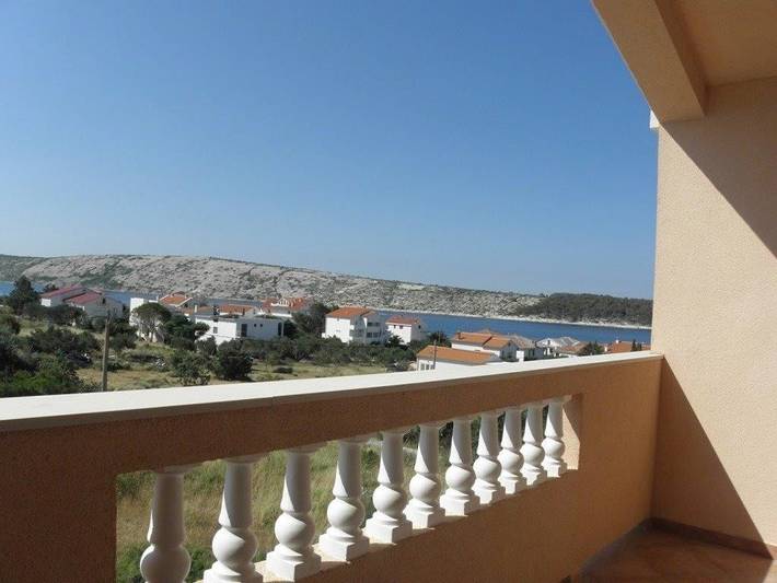 Ferienwohnung für 4 Personen, mit Balkon/Terrasse und Balkon in Barbat na Rabu