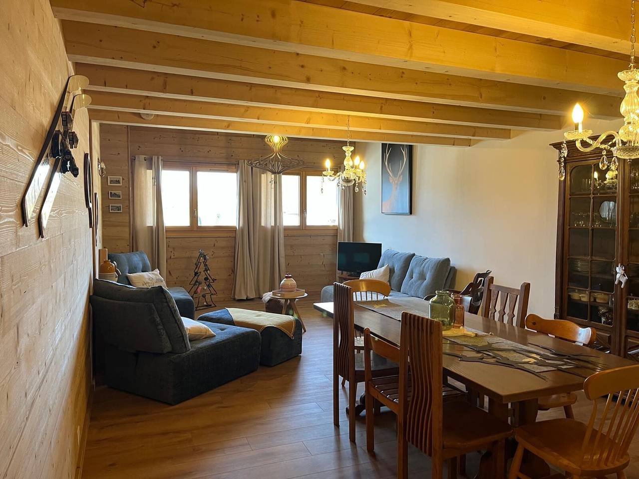 Maison de vacances « Le Chat Perché » avec vue sur la montagne et jardin privé in Bernex, Région de Thonon-les-Bains