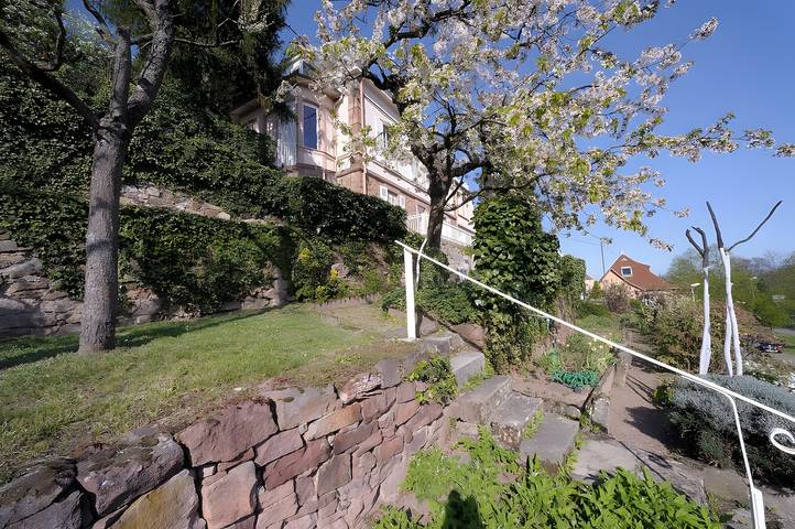 Guesthouse 'La Chambre Romantique' with Mountain View, Shared Terrace and Wi-Fi in Turckheim, Colmar region