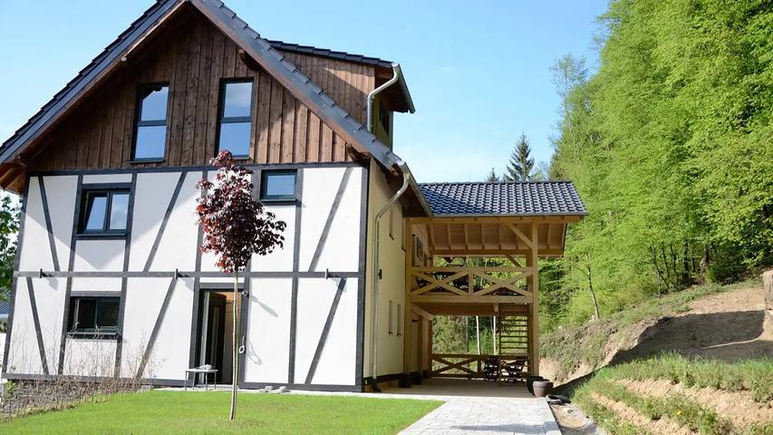 Ferienwohnung für 3 Personen, mit Garten