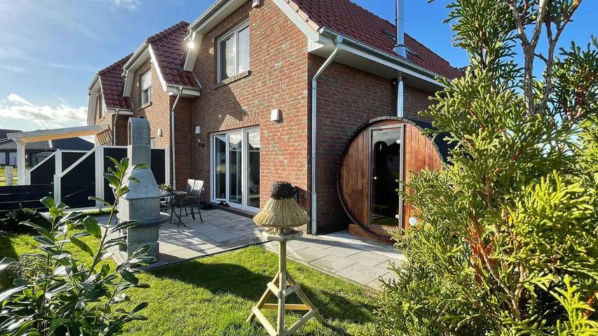 Ferienhaus für 4 Personen, mit Terrasse und Garten sowie Sauna in Hohenkirchen (Wangerland)