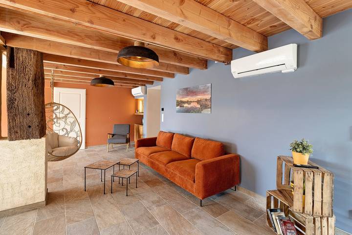 Casa de vacaciones «Le Nougaillou - Les Carassonnes» con piscina compartida, Wi-Fi y aire acondicionado in Saint-Nexans, Périgord Pourpre