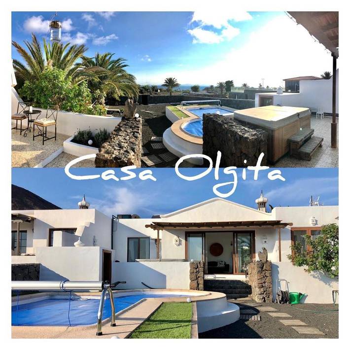 Villa für 4 Personen, mit Garten und Ausblick sowie Seeblick und Pool auf den Kanaren - 2