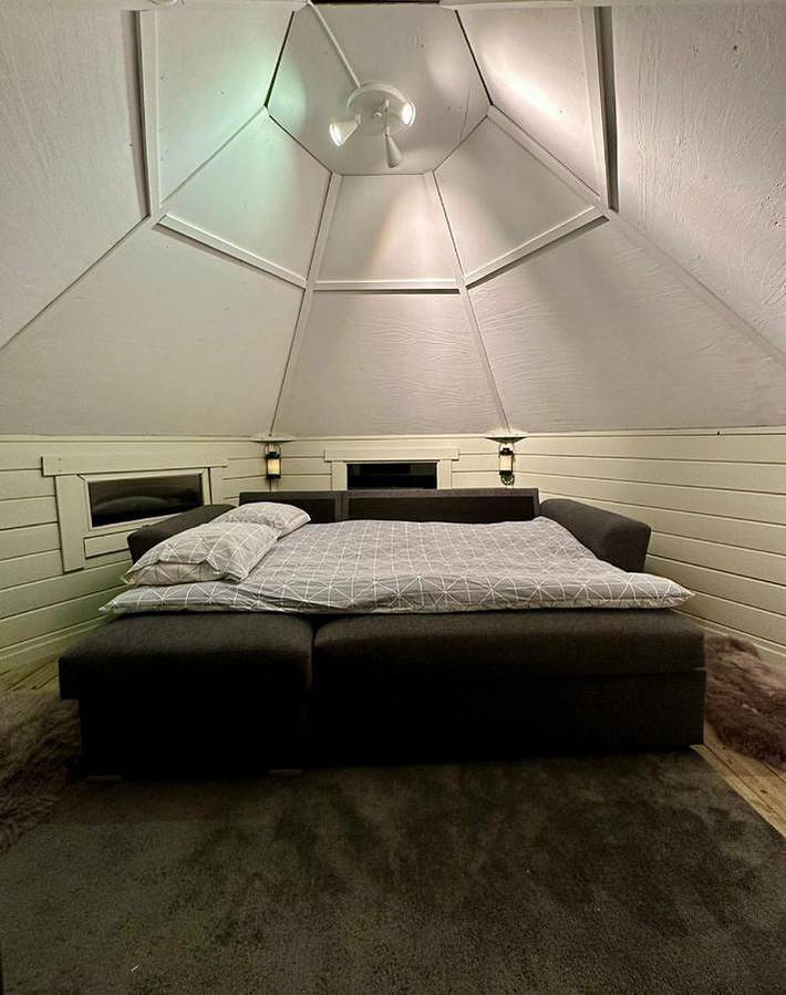 Gîte pour 2 personnes, avec terrasse à Kiruna - 3