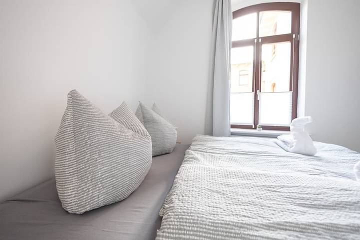 Appartement entier, ★Ko-Living Iv at the new theater | middle of the old town | Wifi | Up to 4 ★ in Halle, Saale-Unstrut