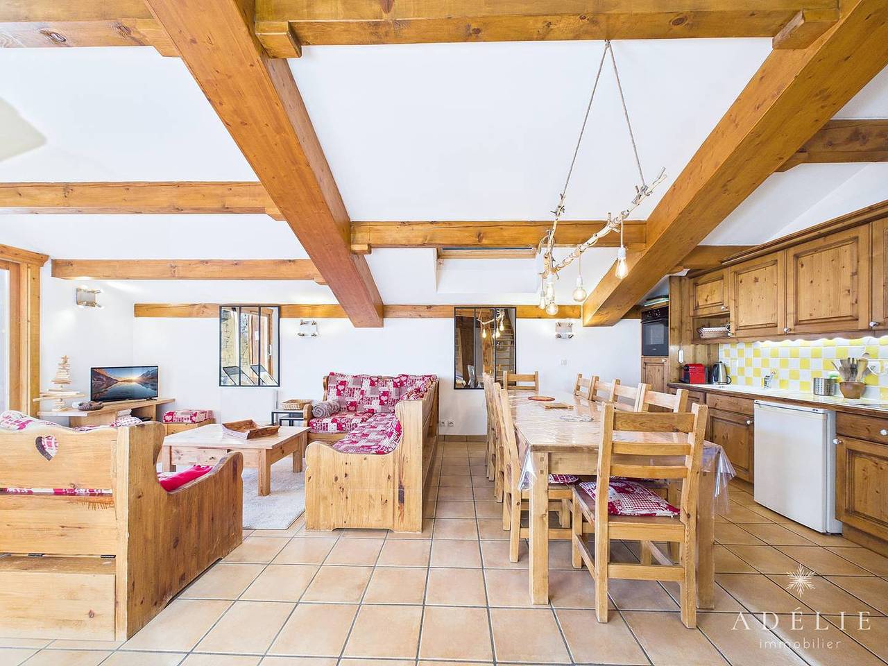 Ganze Ferienwohnung, 5 Rooms Duplex 8 pers. La Rosiere  in La Rosière, Montvalezan