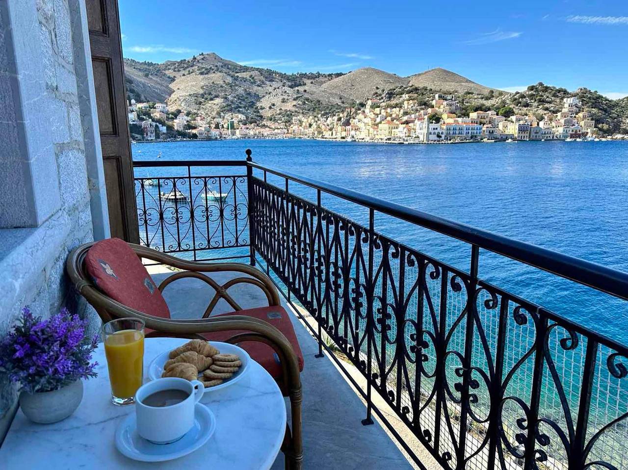 Villa für 4 Personen mit Meerblick in Ano Symi, Rhodos