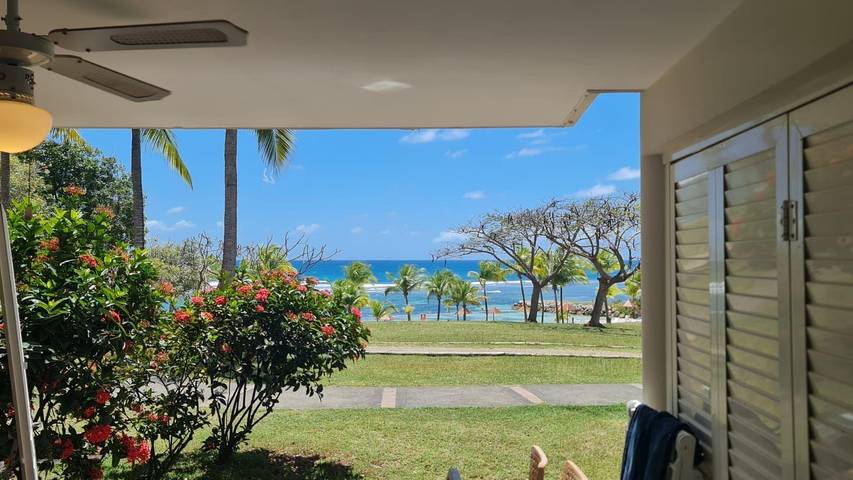 Location de vacances pour 3 personnes, avec jardin à Sainte-Anne
