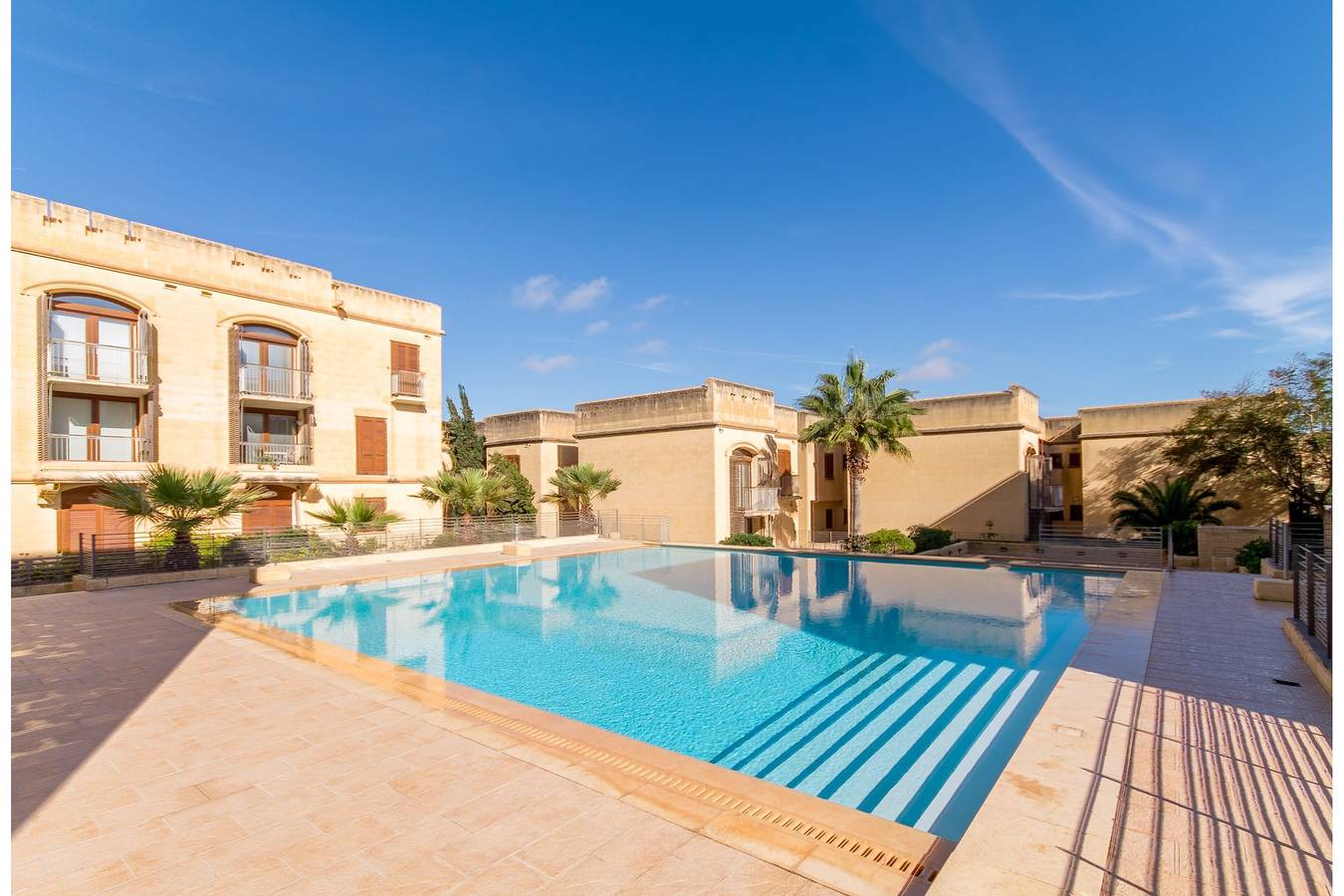 Harbour Views Gozitan Villa + Shared Pool in Għajnsielem, Gozo