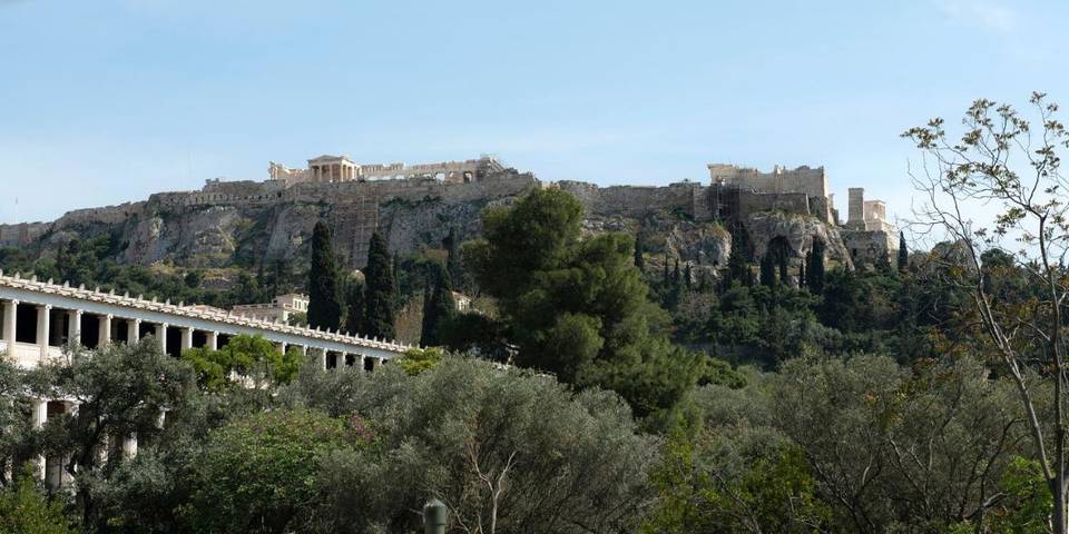B&b voor 3 personen, with Balkon and Terras as well as Uitzicht in Athene