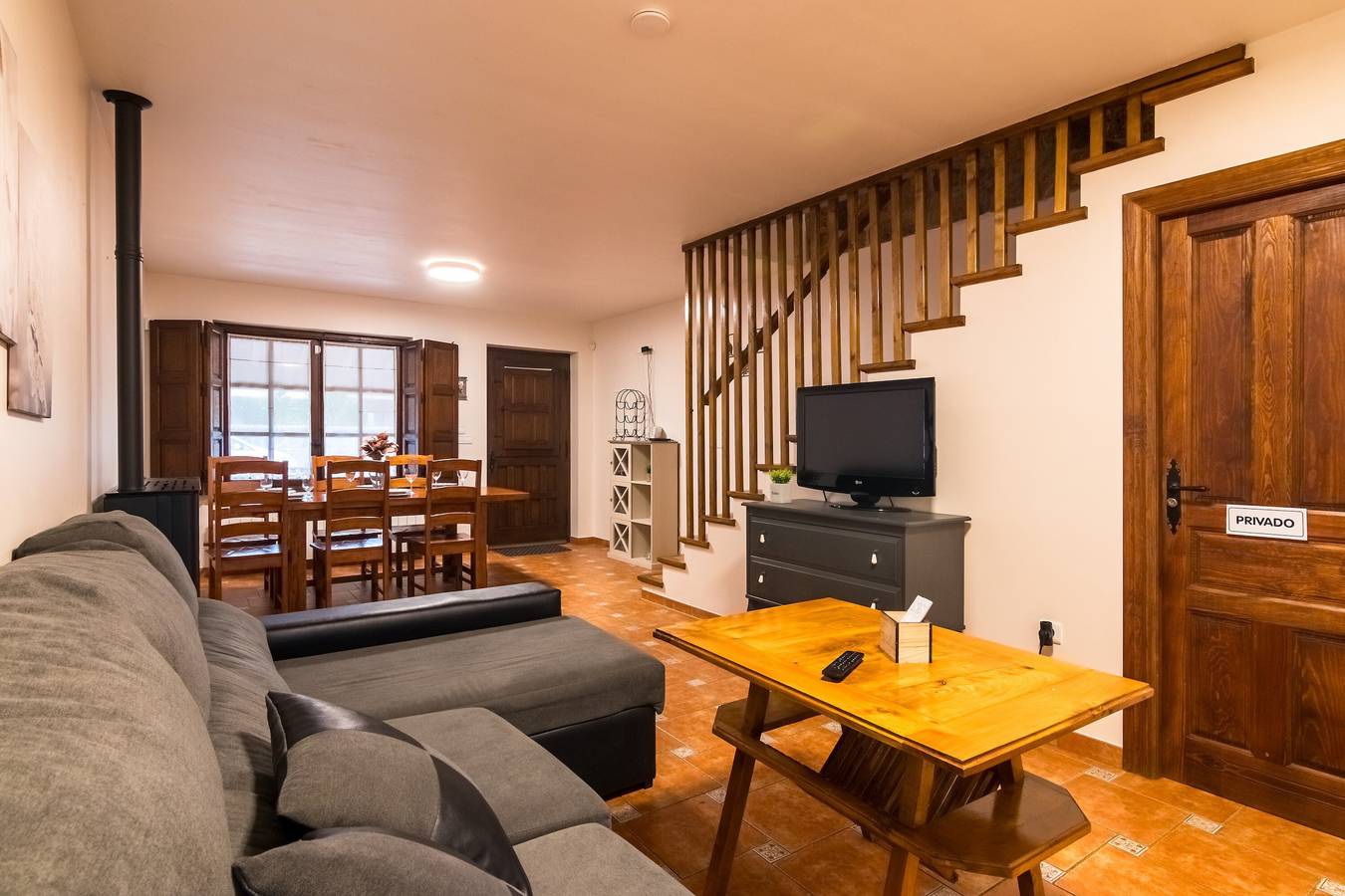 Ferienhaus 'La Trasmerana' mit Bergblick in Riotuerto, Kantabrische Küste