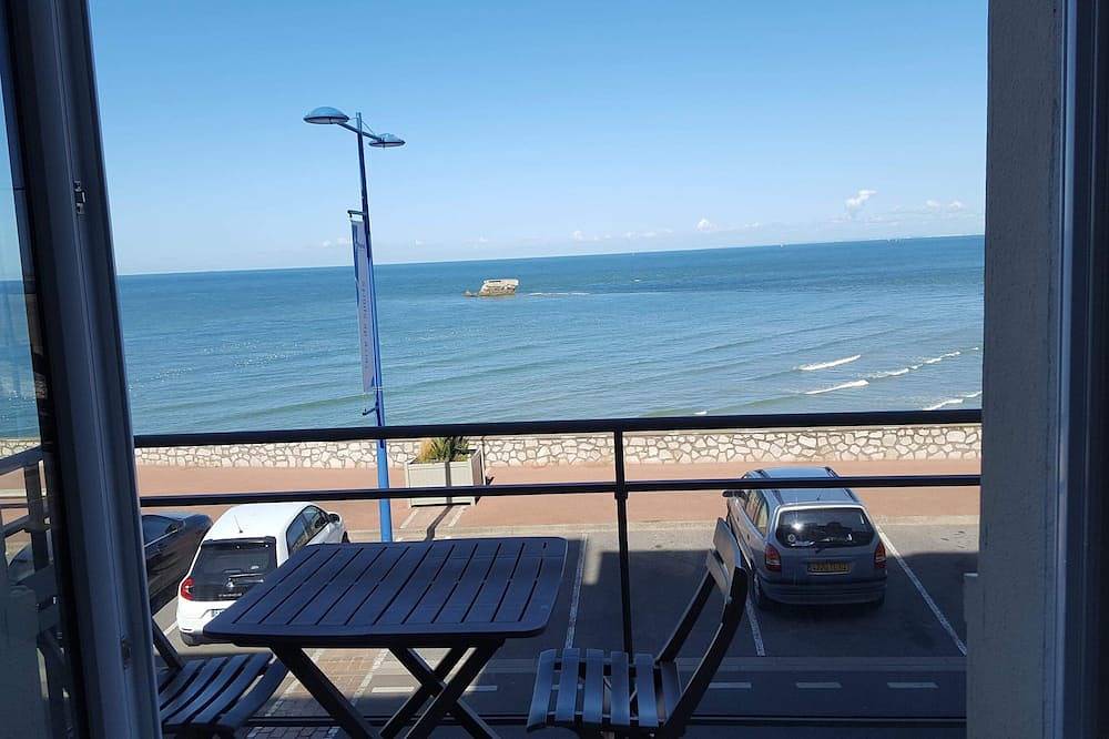 Entire apartment, Bright apartment with balcony facing the sea 4 people. Classified ⭐️⭐️⭐️ Wifi in Le Portel, Boulogne-sur-Mer region