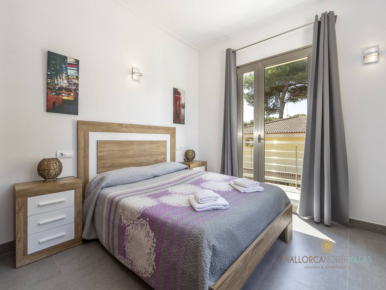 Villa in Playas de Muro mit Privatpool in Playa de Muro, Muro