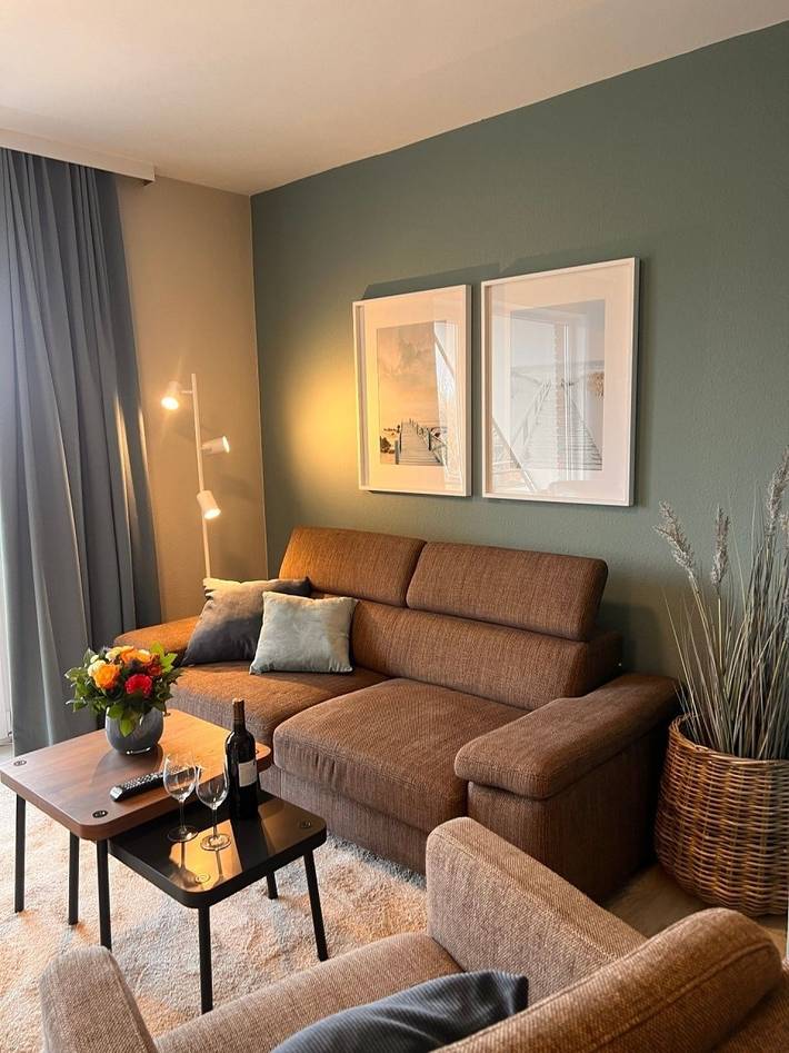 Appartement de vacances entier, Appartement de vacances pour 4 personnes avec balcon in Fkk Strand Duhnen, Cuxhaven