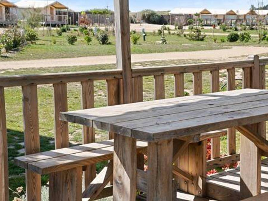 Camping Lou Pignada - Mobilhome 6 personas - Mobil-home | Confort | 3 Dormitorios | 6 Pers. | Terraza elevada | Aire acondicionado in Ondres, Côte d’Argent