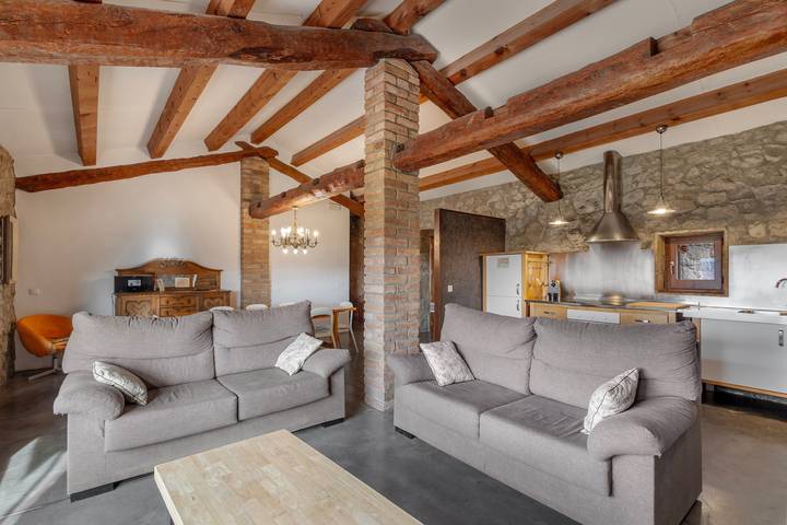 Casa rural para 7 personas, con Jardín en Serchs - 4