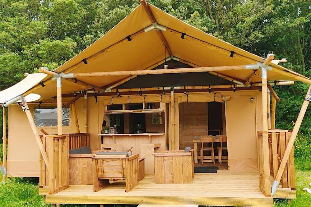 Lodgetent 4 in Noord-Scharwoude, Niederländische Nordsee