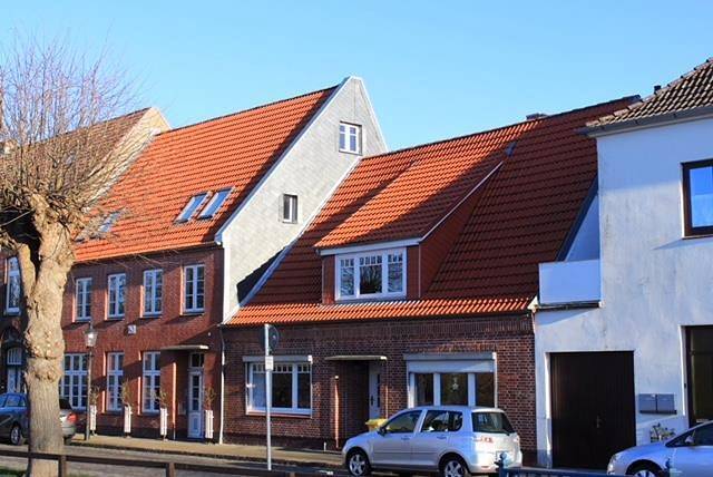 Ganze Ferienwohnung, Ferienhaus Am Binnenhafen 1 in Friedrichstadt, Eider-Treene-Sorge