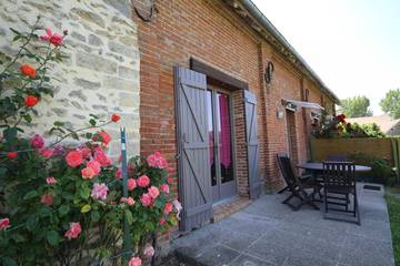 Gîte pour 4 personnes, avec jardin à Saint-Clair-sur-Epte