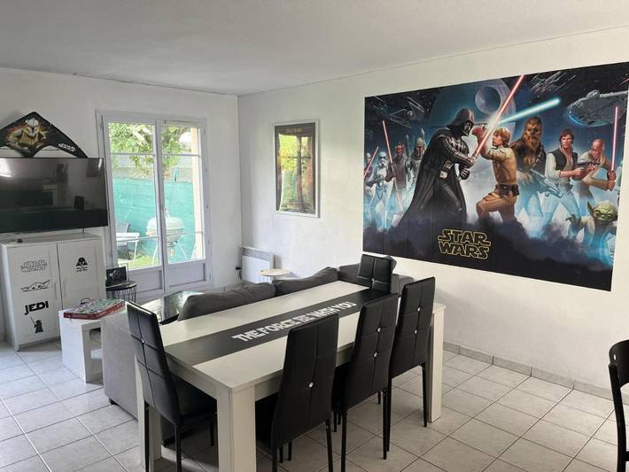 Maison de vacances pour 5 personnes, avec Jacuzzi ainsi que Terrasse et Jardin à Magny-le-Hongre
