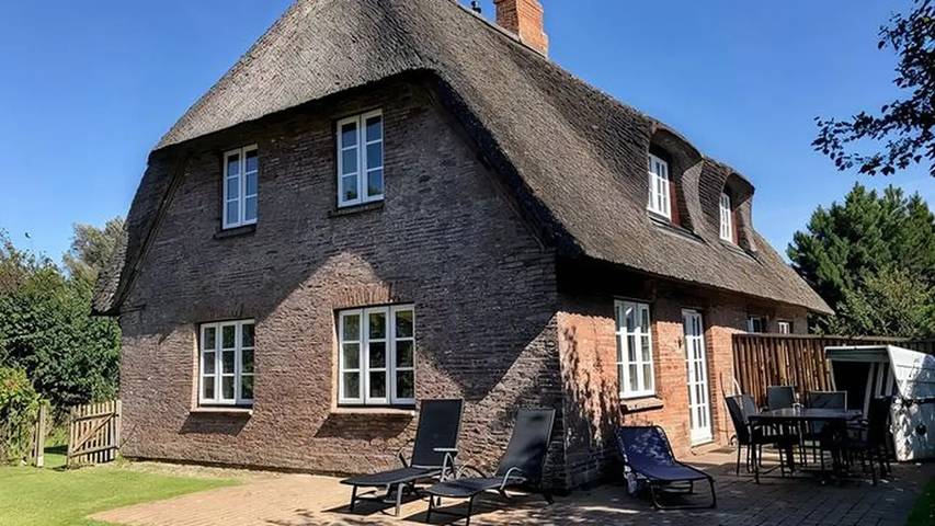 Ferienhaus für 6 Personen, mit Garten, mit Haustier in Utersum
