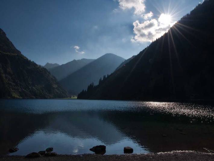 Ganze Ferienwohnung, Ferienwohnungen Tannheim Martina Fügenschuh - Morgenrot in Tannheim (Tirol), Allgäuer Alpen (Österreich)