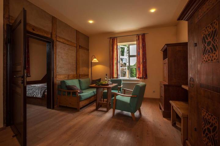 Hotel für 2 Personen, mit Ausblick und Garten in Burg Stargard - 3