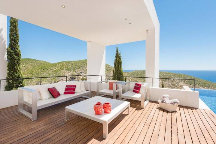 Casa de vacaciones para 10 personas, con balcón en Roca Llisa