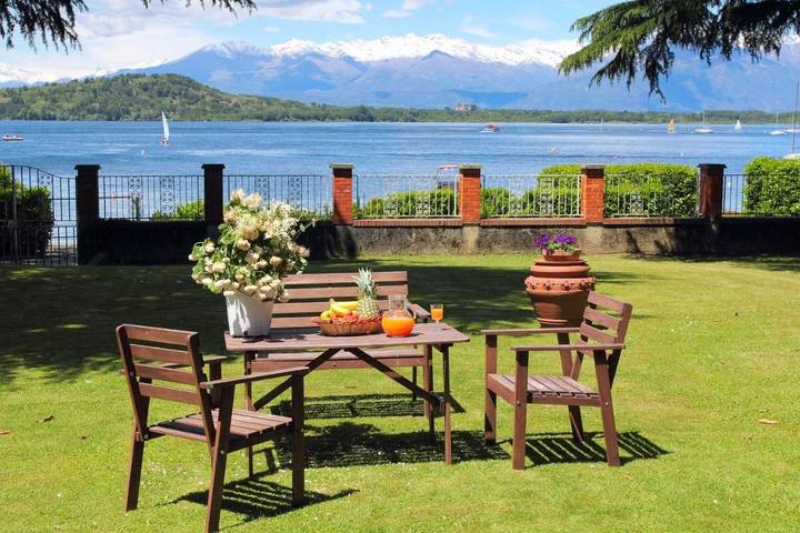 Appartamento per 4 persone, con Balcone e Terrazza nonché Giardino e Vista lago a Viverone
