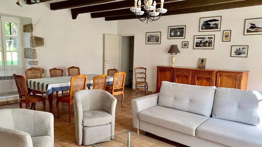 Location de vacances pour 10 personnes, avec jardin et vue, animaux acceptés à Berric - 3