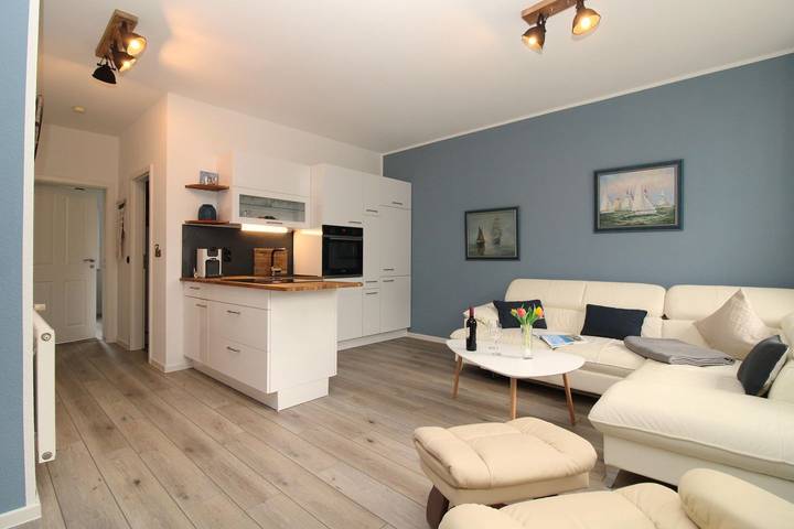 Ferienwohnung für 3 Personen, mit Garten und Sauna in Biendorf