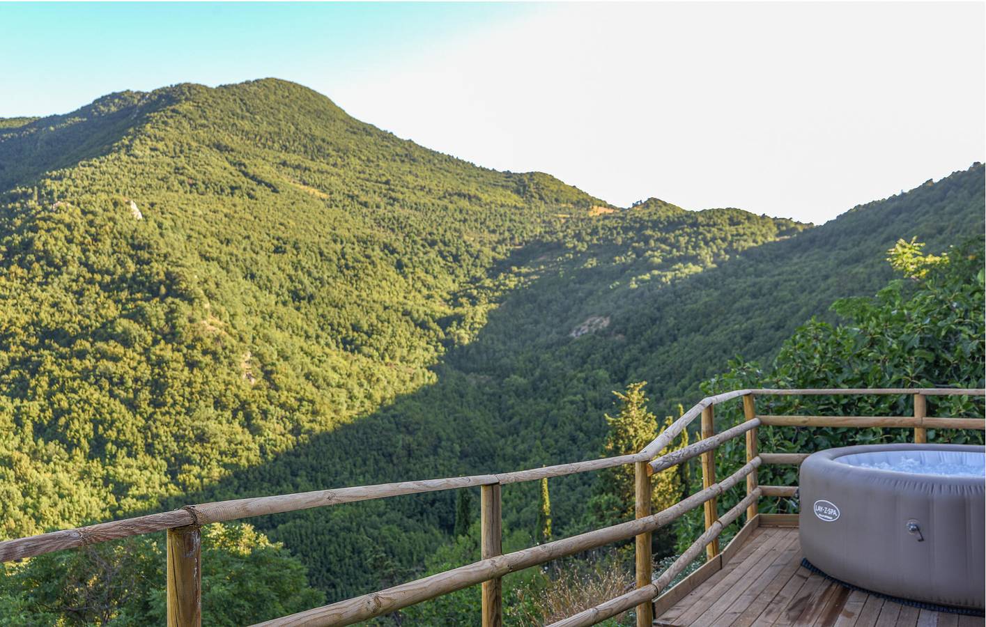 Holiday home for 4 people with terrace in Fabriano, Ancona Province
