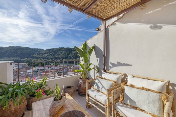 Casa rural 'Lo Mirador De Les Roques' con vistas a la montaña, wifi y aire acondicionado in Benifallet, Tierras del Ebro