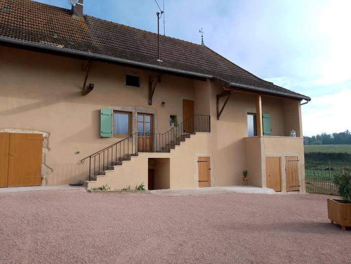 Gîte pour 4 personnes, avec Balcon et Jardin