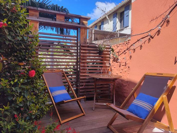 Gîte pour 2 personnes, avec terrasse
