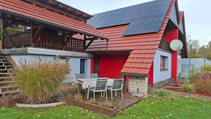 Ferienhaus für 4 Personen, mit Garten in Friedrichroda