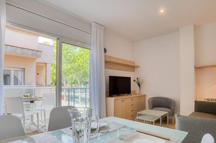 Ganze Wohnung, Zentrales S'agaró Apartment mit Parkplatz und Balkon in S'Agaró, Platja d'Aro