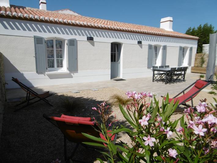 Location de vacances pour 6 personnes, avec jardin dans Plage De La Bosse L Epine