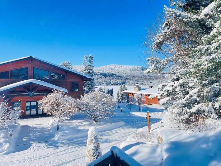 Station pour 6 personnes, avec piscine et jardin dans Saint Donat De Montcalm - 2