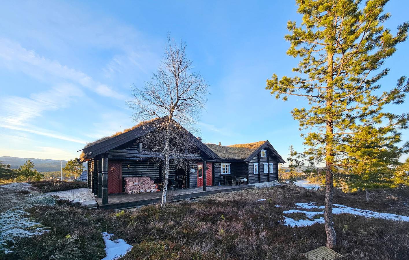 Ferienhaus für 10 Personen mit Terrasse in Flesberg