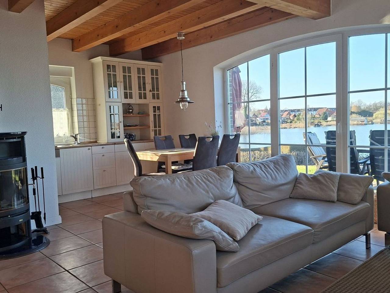 Blick aufn See - Ferienhaus mit traumhaftem Blick in Sternberg, Ludwigslust-Parchim