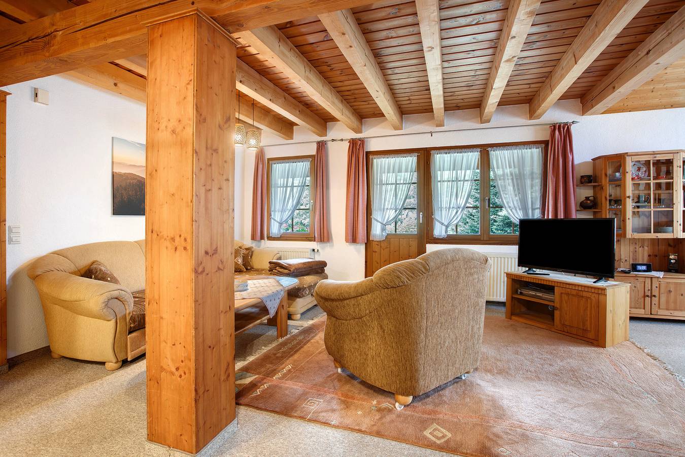 Ganze Wohnung, Wohnung 4 mit Gemeinschaftsgarten, Balkon und Wlan in Suedlicher Schwarzwald, Todtmoos