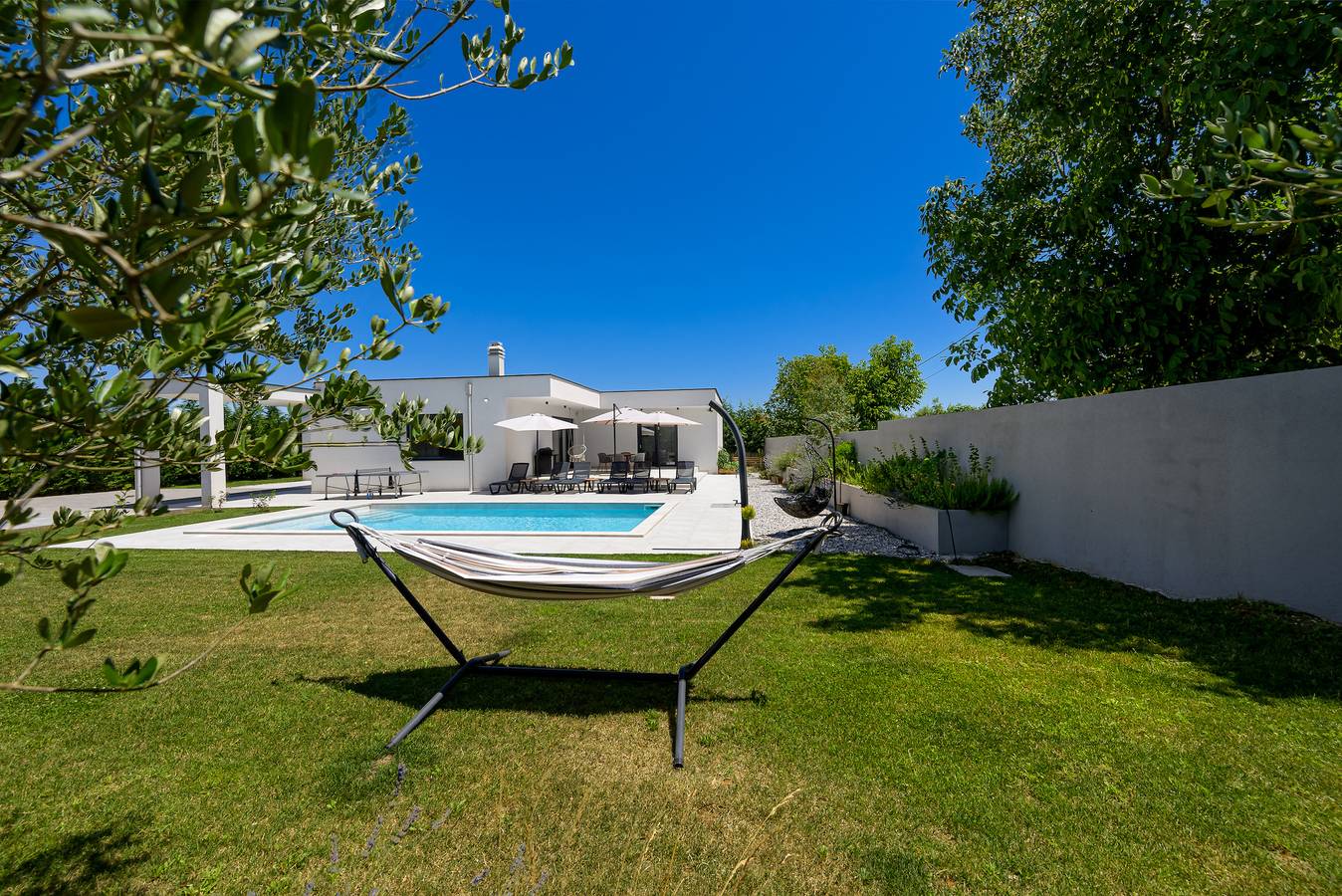 Villa Botanica in Pomer, Südküste Istrien