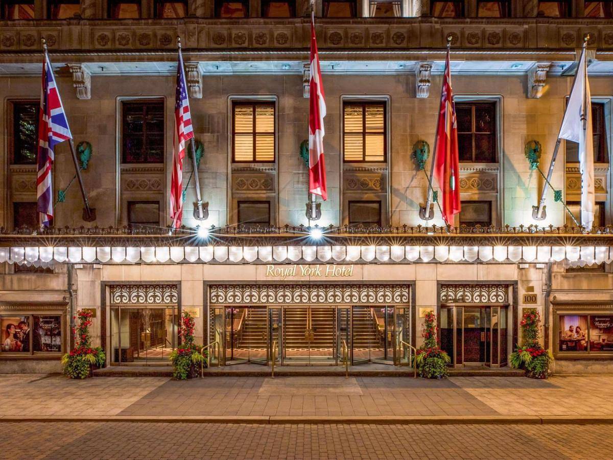 Fairmont Royal York Hotel in Toronto, Lago Ontario (Kanada)