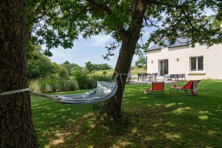 Location de vacances pour 5 personnes, avec jardin à Plovan