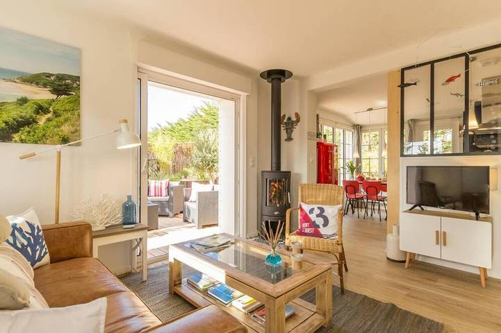 Gîte pour 2 personnes, avec Terrasse et Jardin