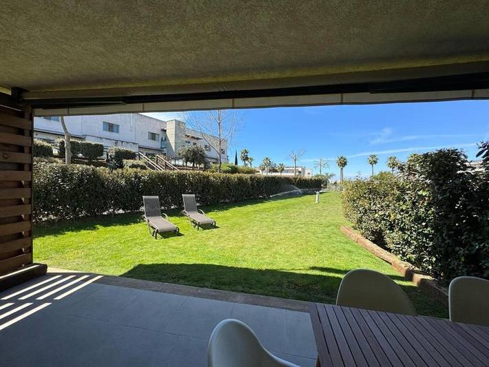 Apartamento para 4 personas, con jardín y piscina en El Rompido