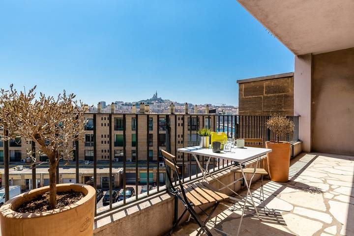 Gîte pour 2 personnes, avec terrasse et vue à Marseille - 3
