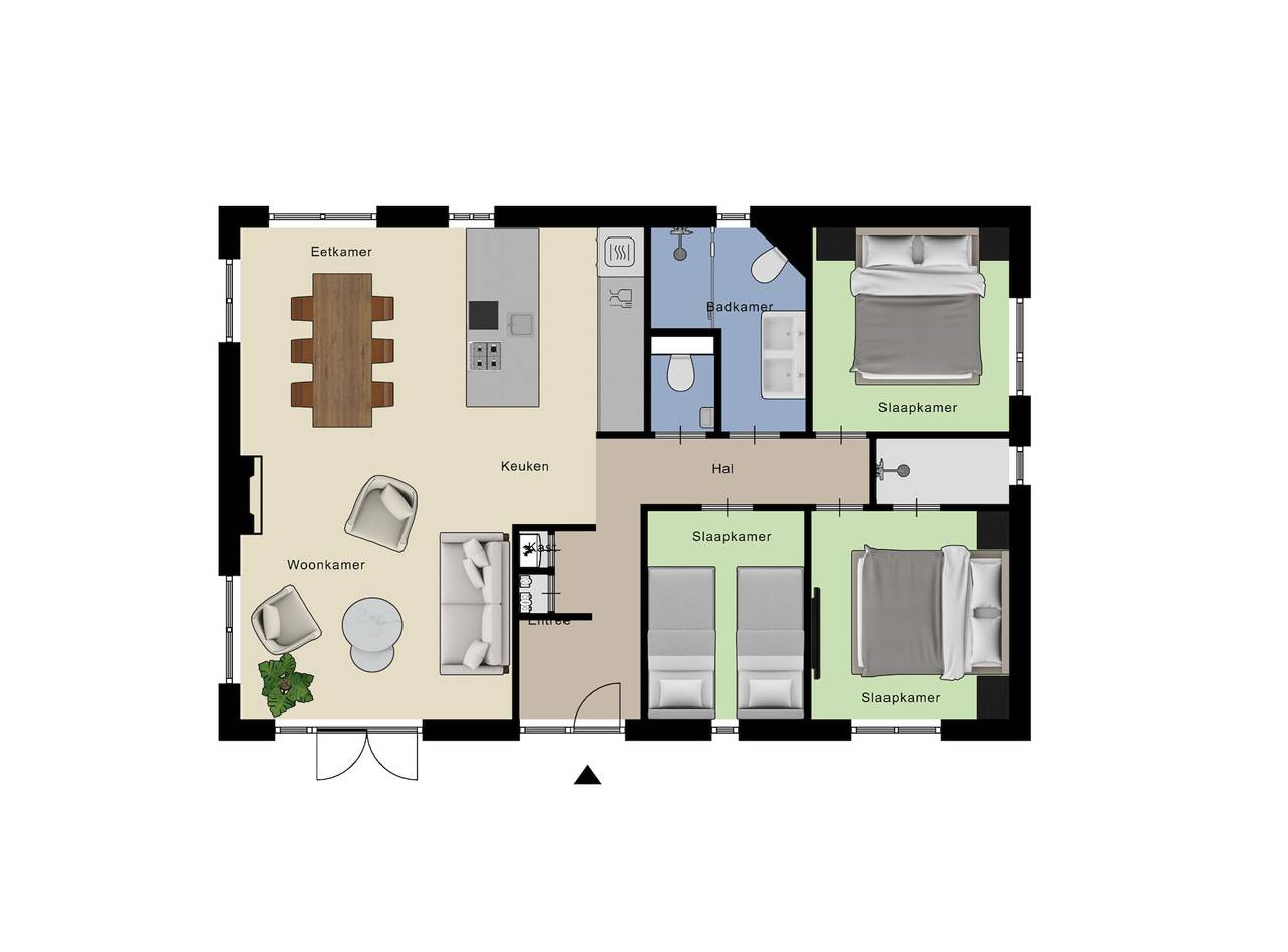 Résidence de Leuvert — Belvedere 6 Personen Wellness (Spa) in Nordbrabant