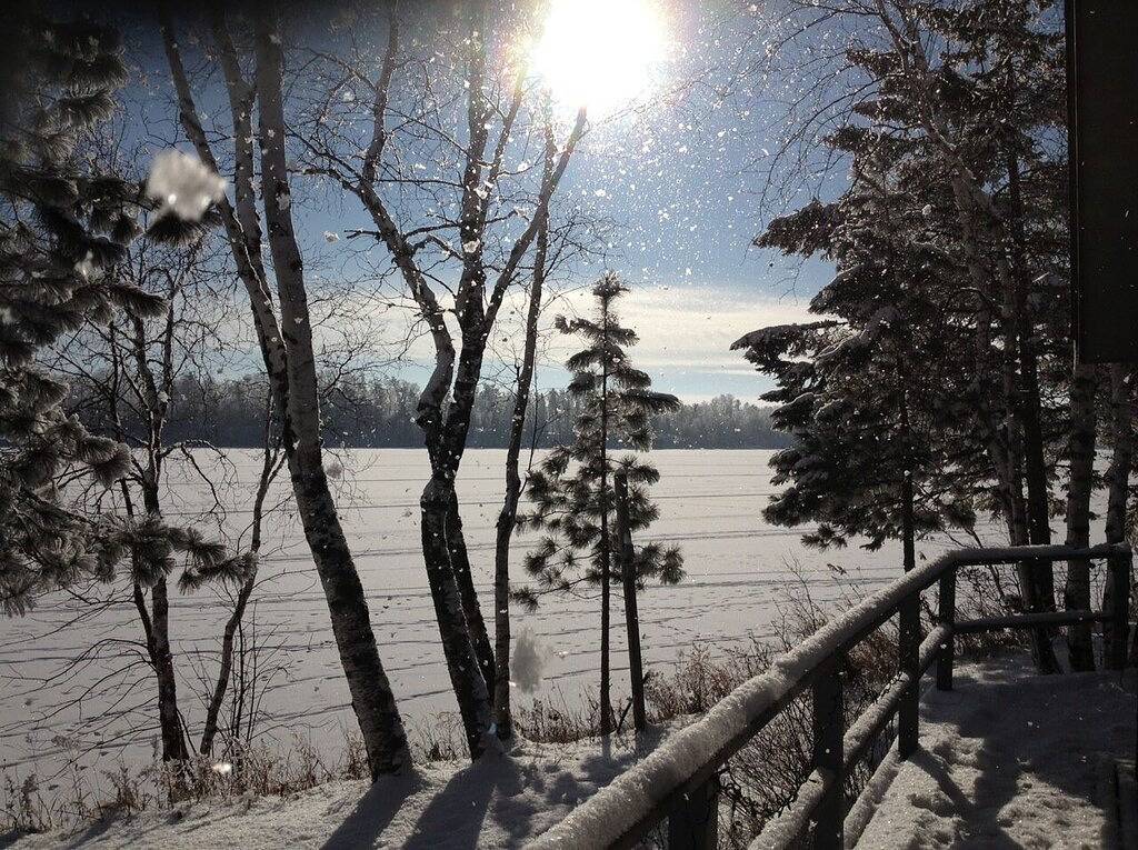 Northwoods Retreat on Bad Medicine: Erstklassiges Schwimmen, Wassersport und Schneemobilfahren in Becker County
